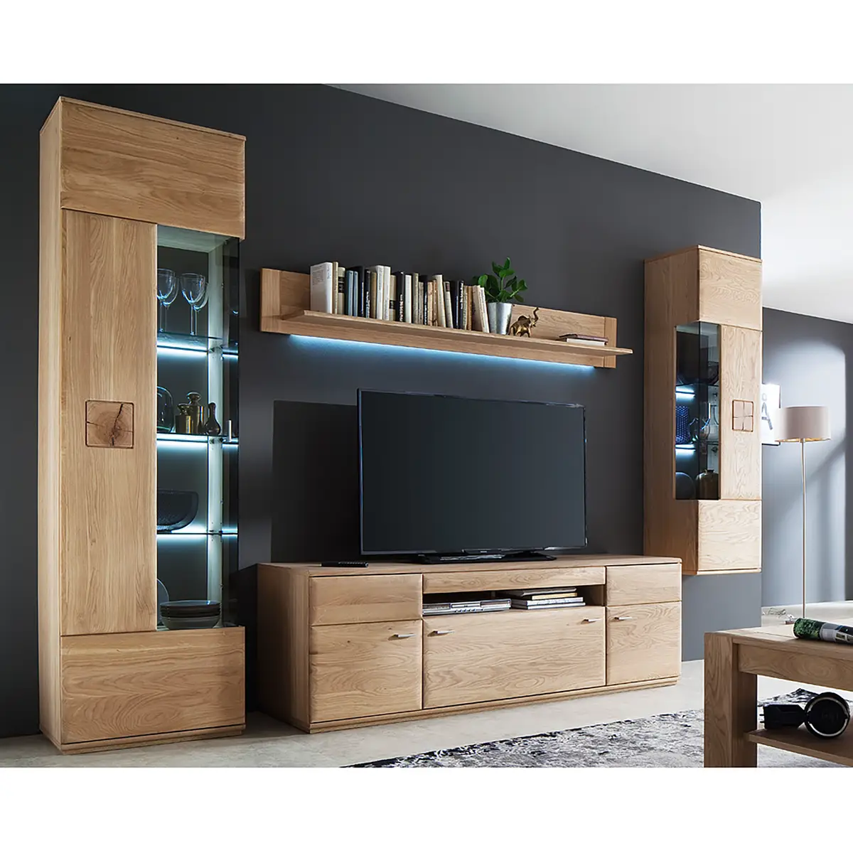 LED-Beleuchtung Vilela | Silber