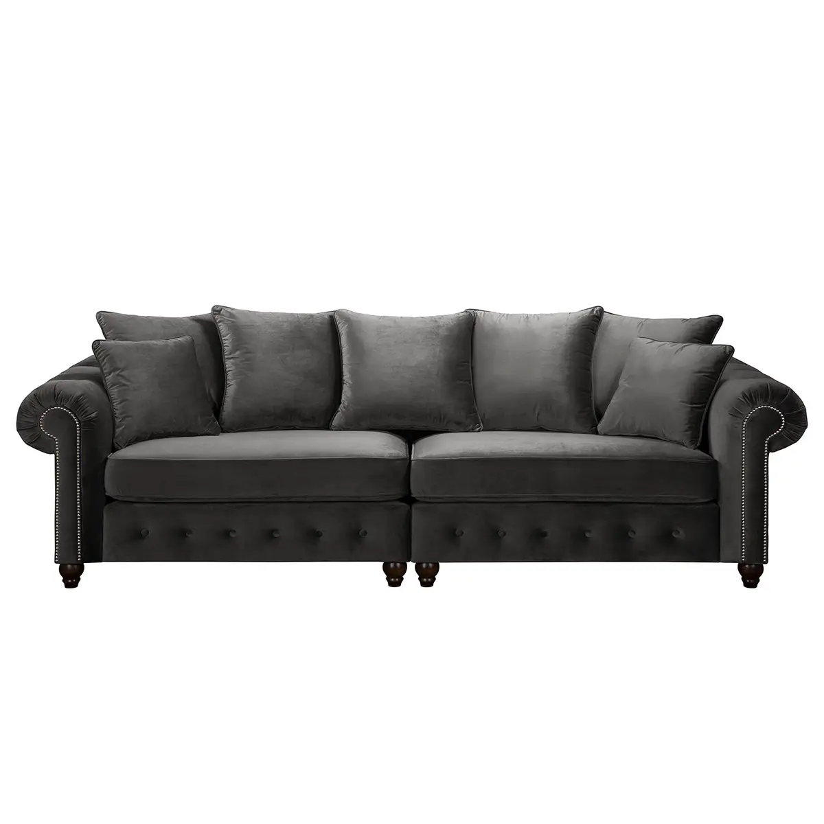 Jack & Alice Solita Bigsofa | Grau