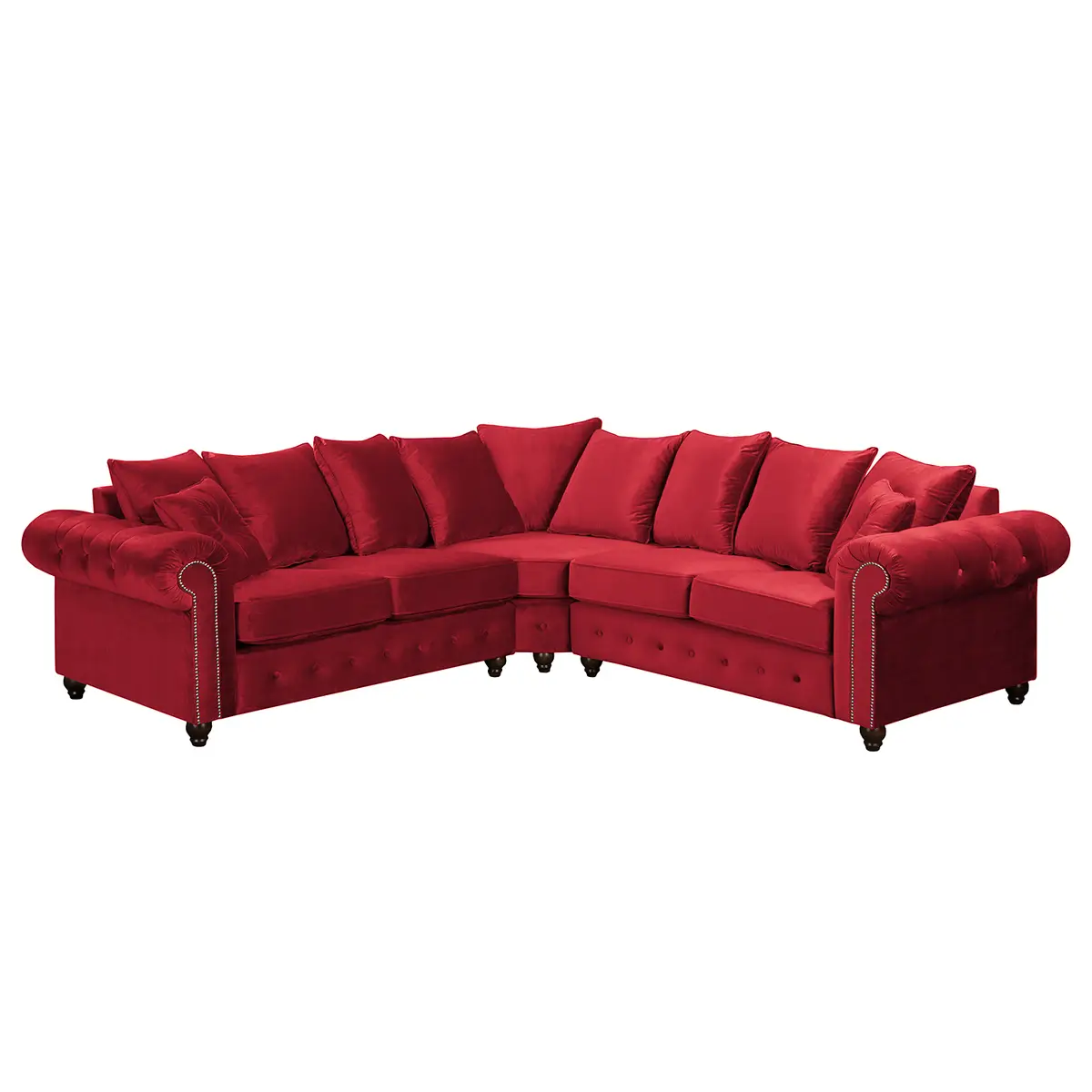 Ecksofa Solita | Rot