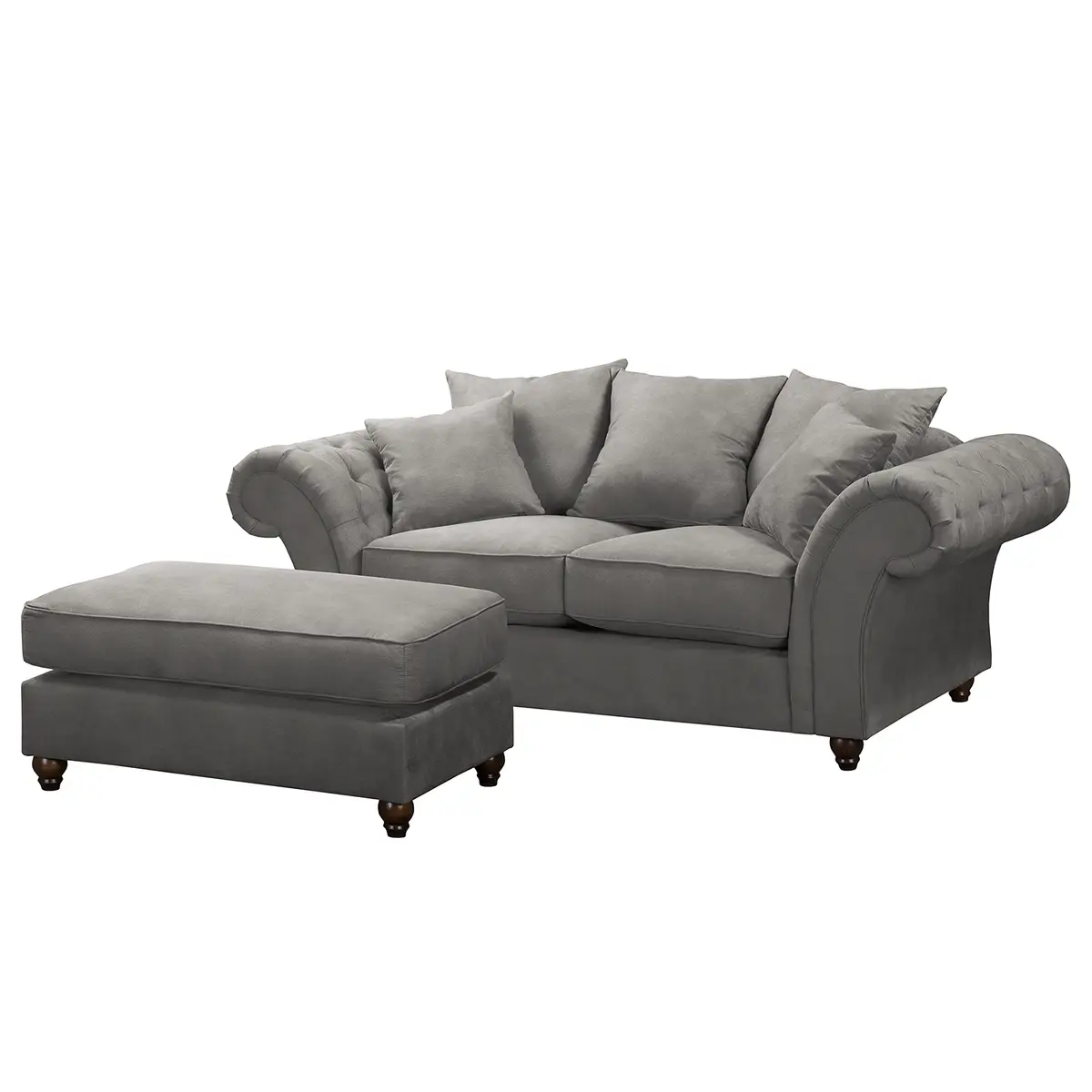 Sofa 2-Sitzer | Grau