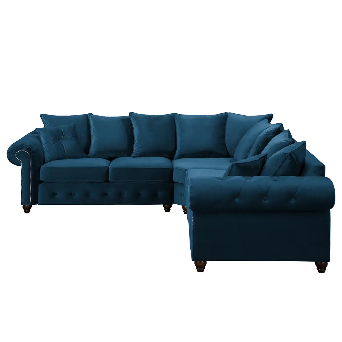 Ecksofa Solita | Blau