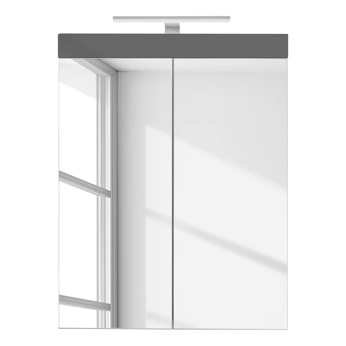 Spiegelschrank Amanda IV | Grau