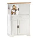 Highboard Jasmund | Weiß