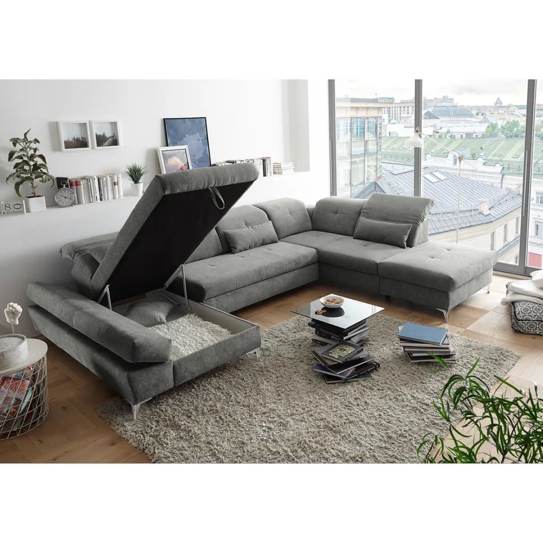Wohnlandschaft Easton | Grau