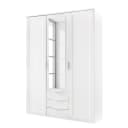 Drehtürenschrank Nadja | Weiß