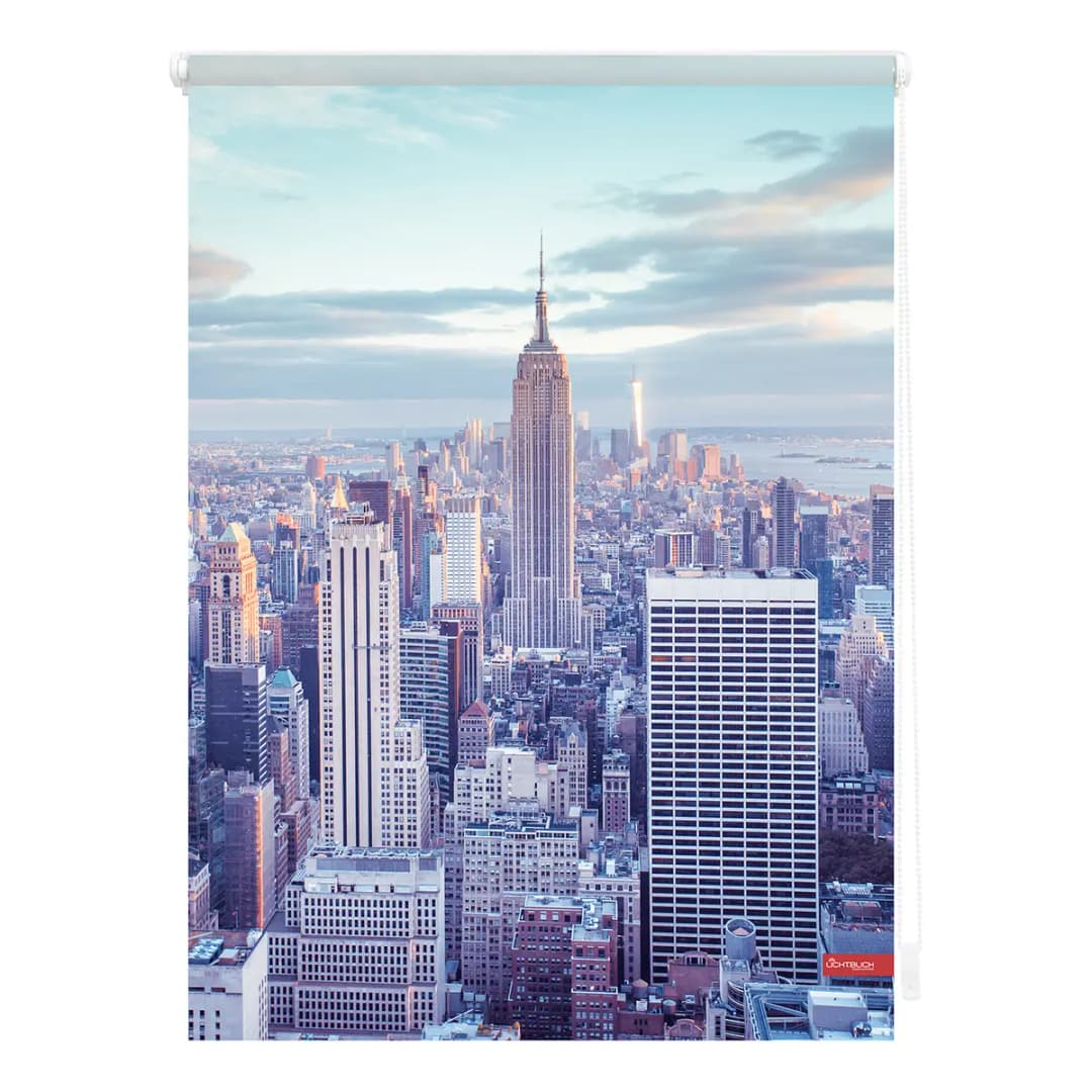 Klemmfix-Rollo New York | Blau
