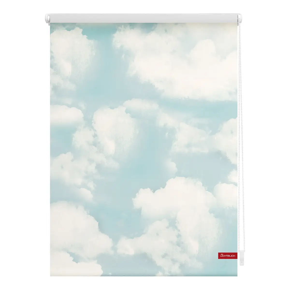 Klemmfix-Rollo Wolken | Mehrfarbig