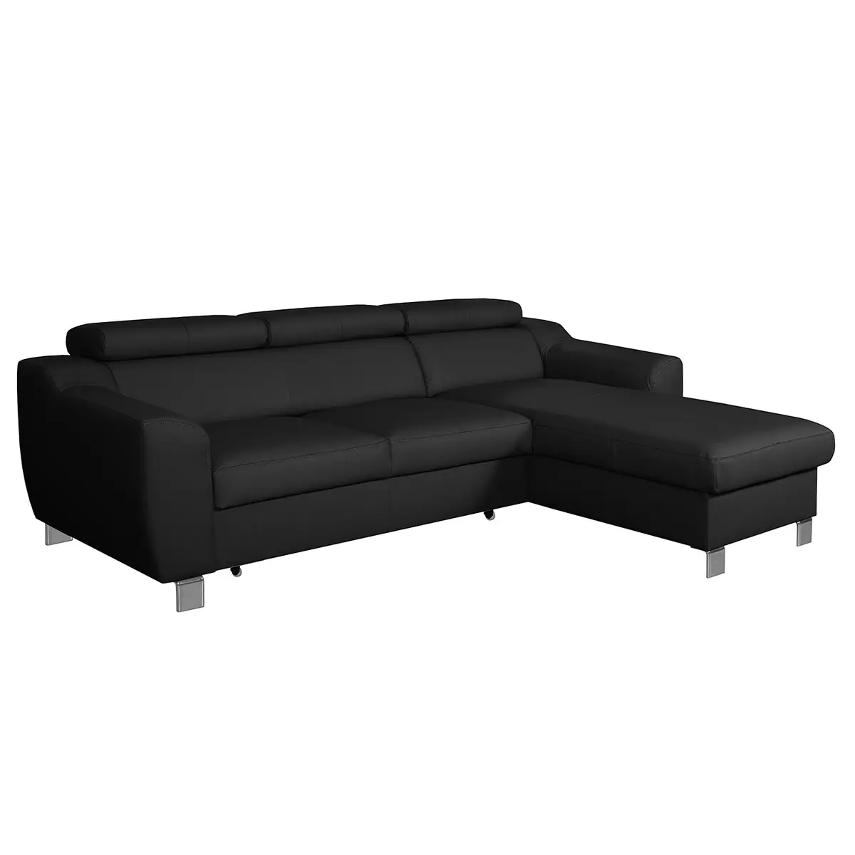 Ecksofa Burnside I | Schwarz