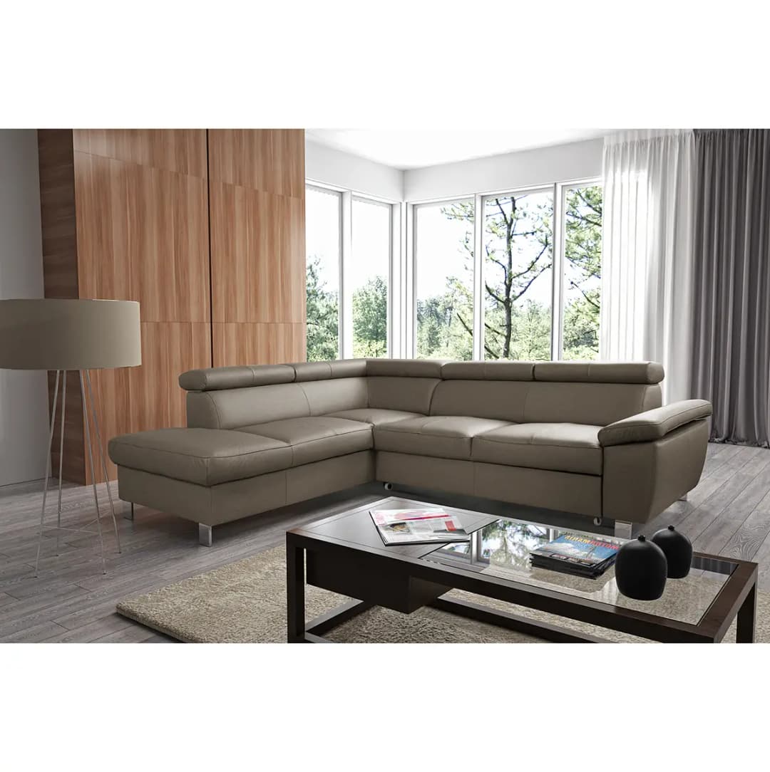 Ecksofa Waal | Grau