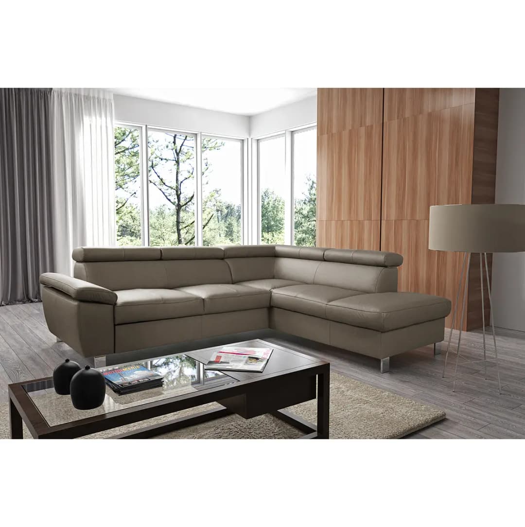 Ecksofa Waal | Grau