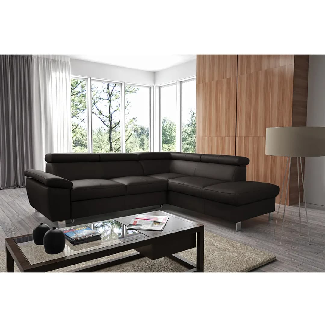 Ecksofa Waal | Braun