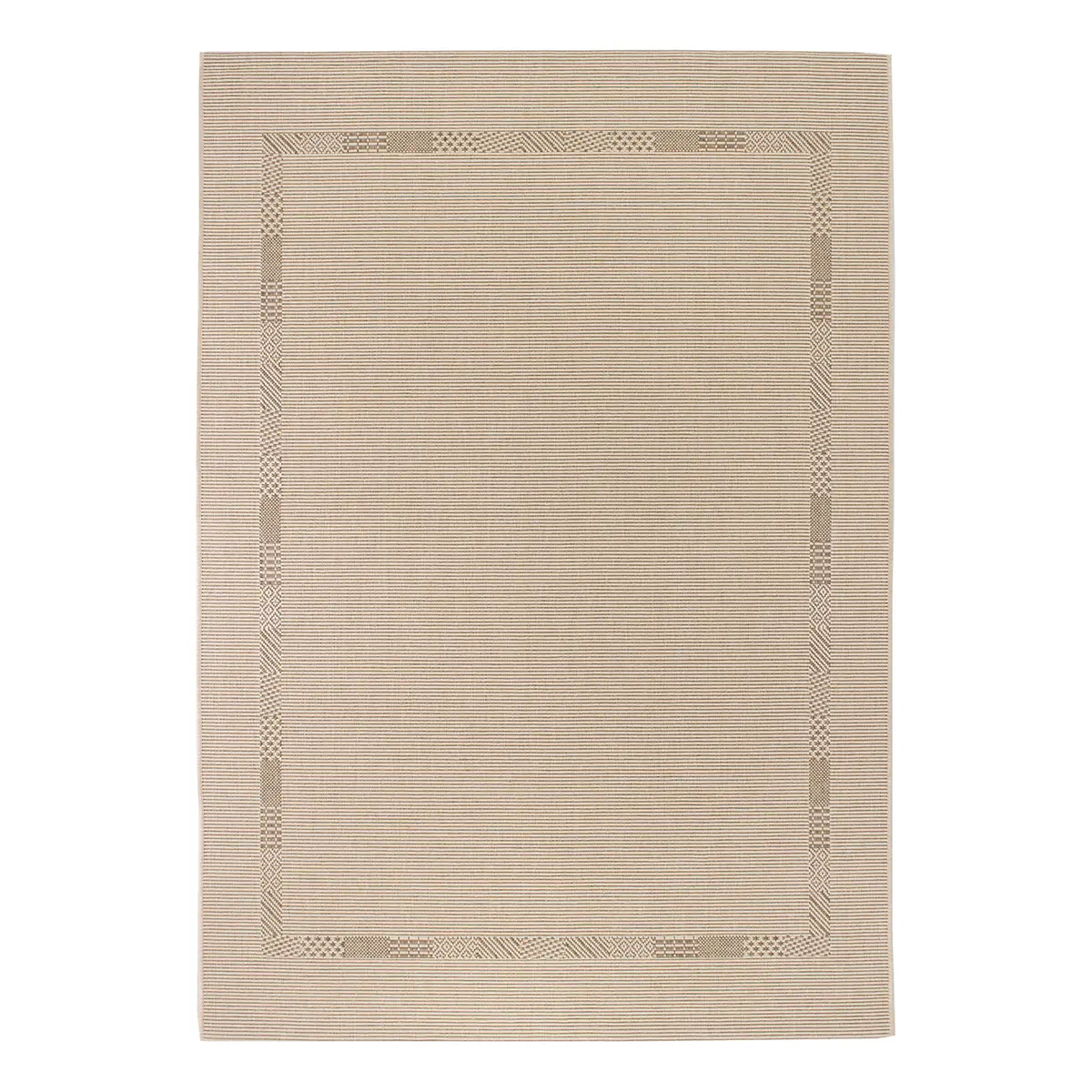 In-/Outdoor Teppich Montana Beige/Beige 160 x 230cm Webstoff