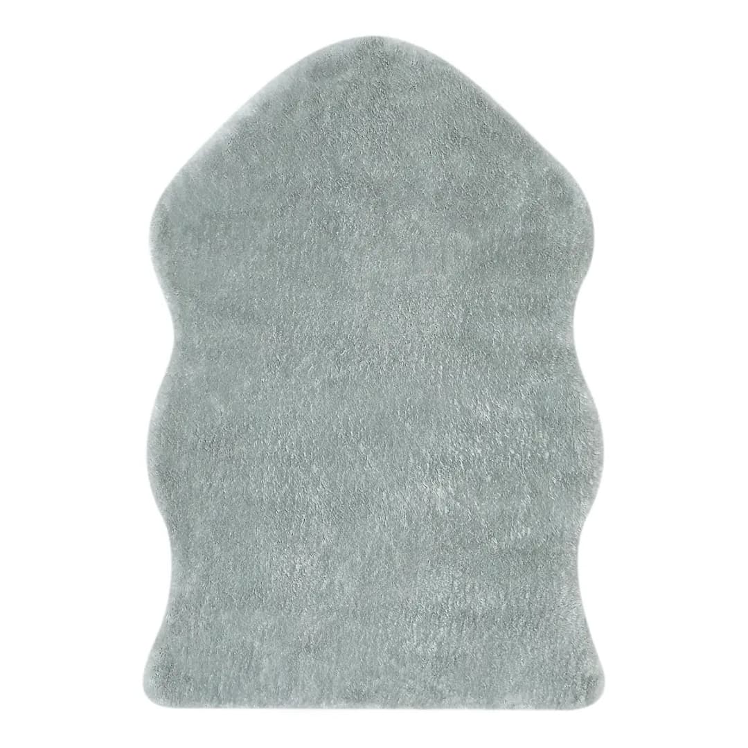 Shaggy Lambskin Teppich | Grau