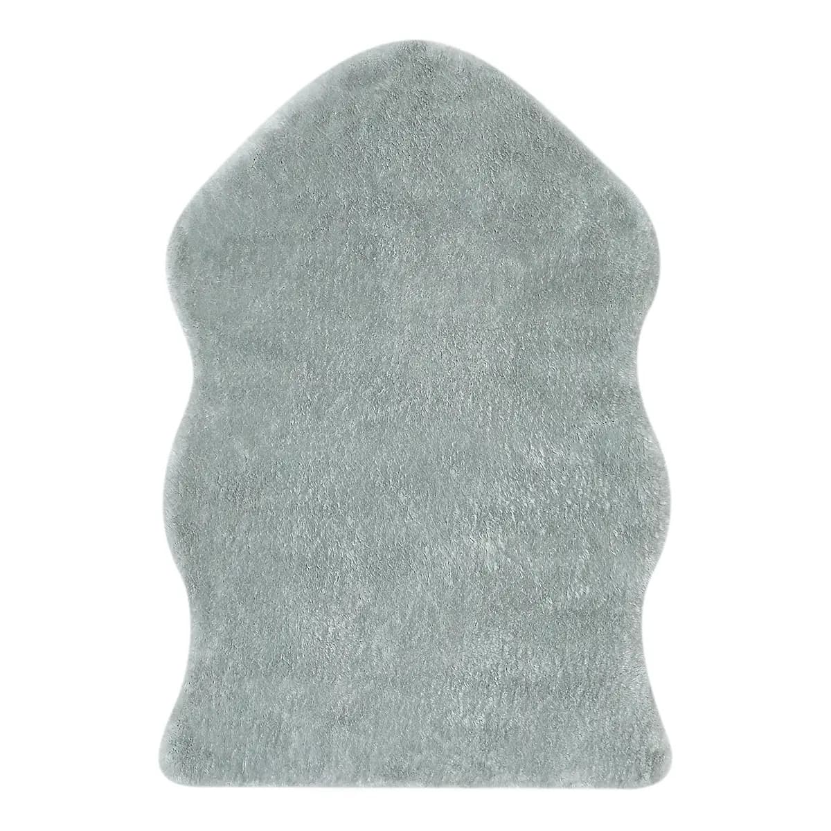 Shaggy Lambskin Teppich | Grau