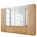 Drehtürenschrank 216cm Braun | Braun
