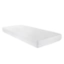 Spannbettlaken Molton Premium 80 x 200cm Weiß | Weiß