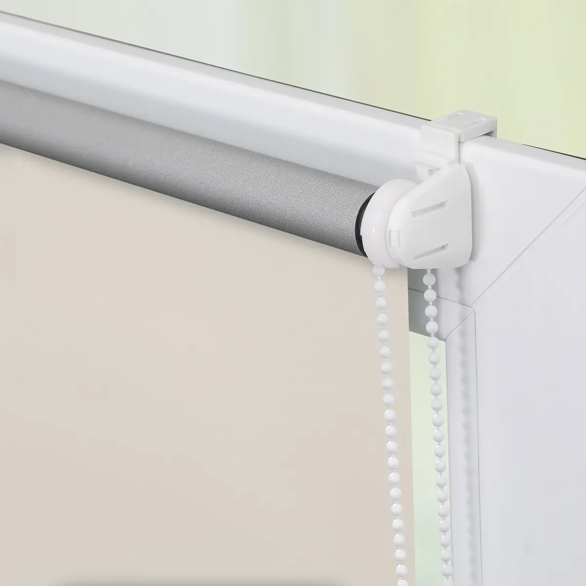 Thermo-Rollo Klemmfix | Beige
