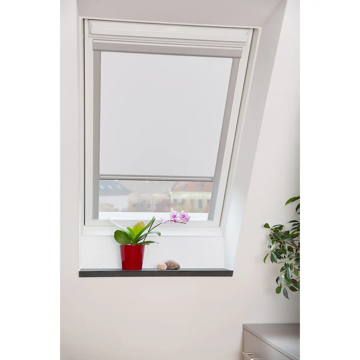 Dachfensterrollo Skylight | Weiß