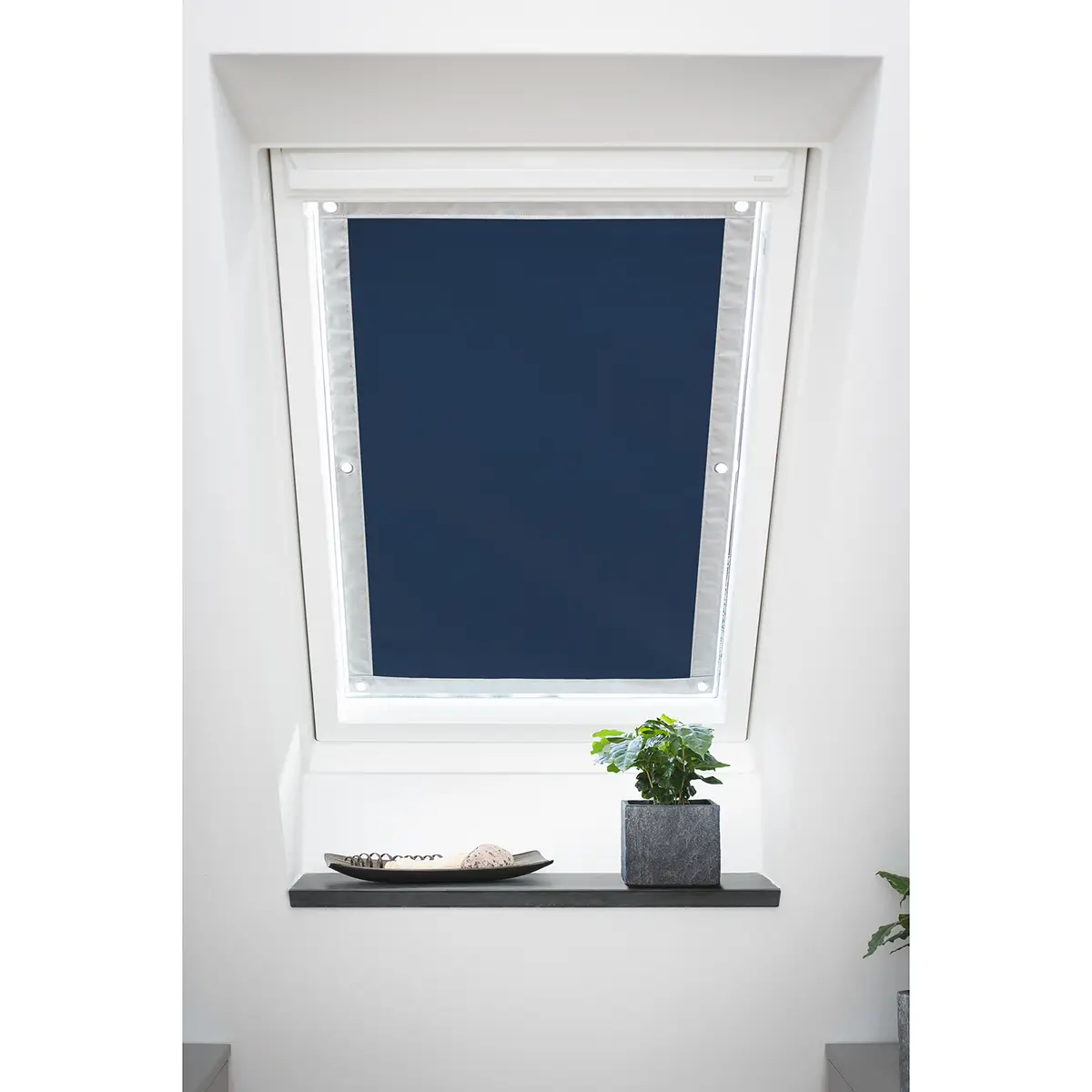 Dachfenster Sonnenschutz Haftfix | Blau