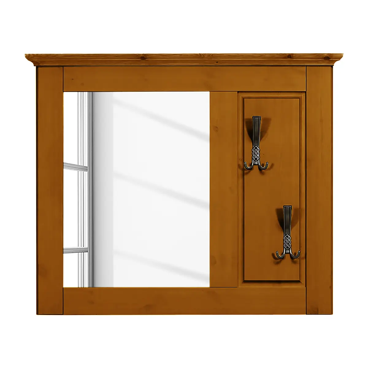 Wandgarderobe | Braun