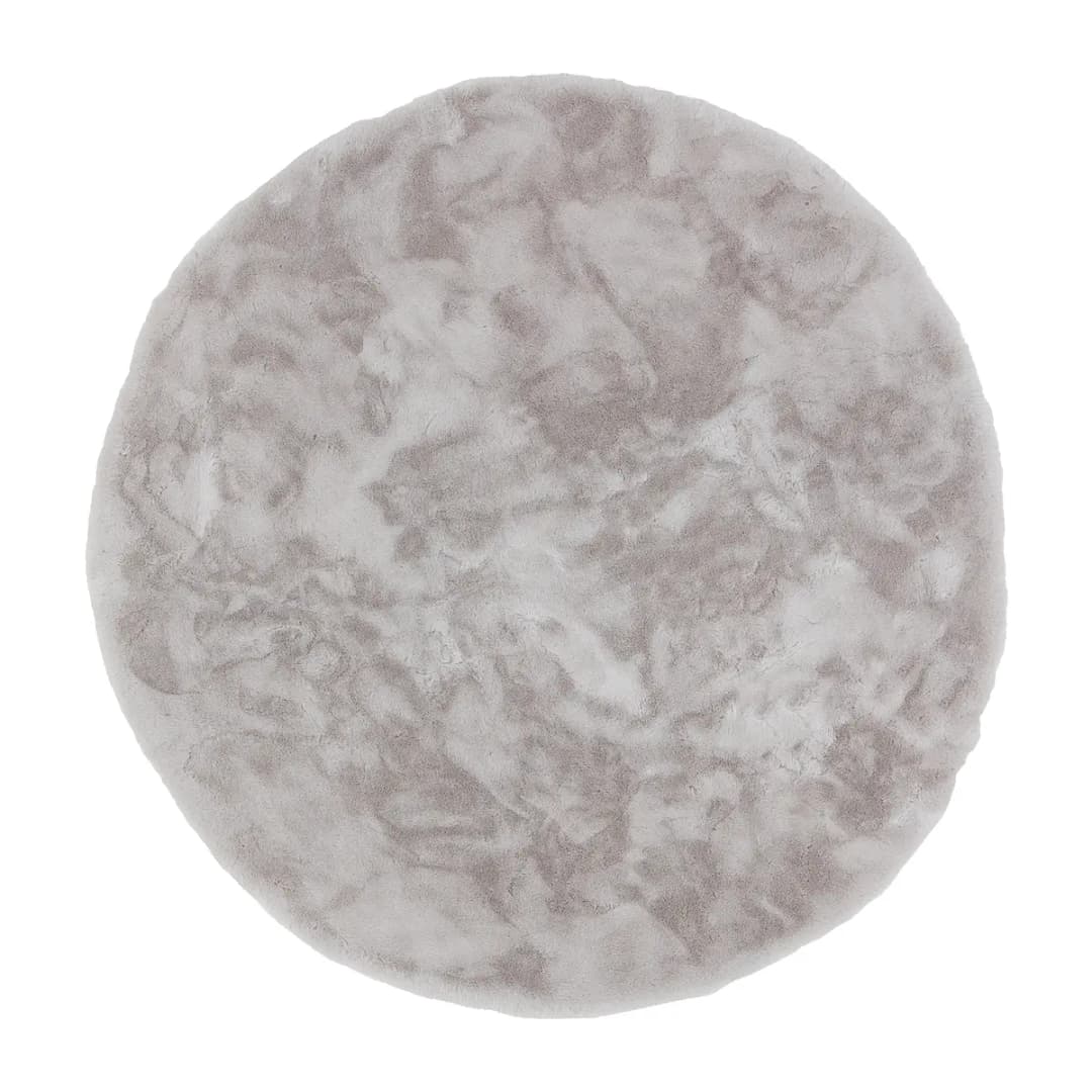 Fellteppich Tender Circle | Grau