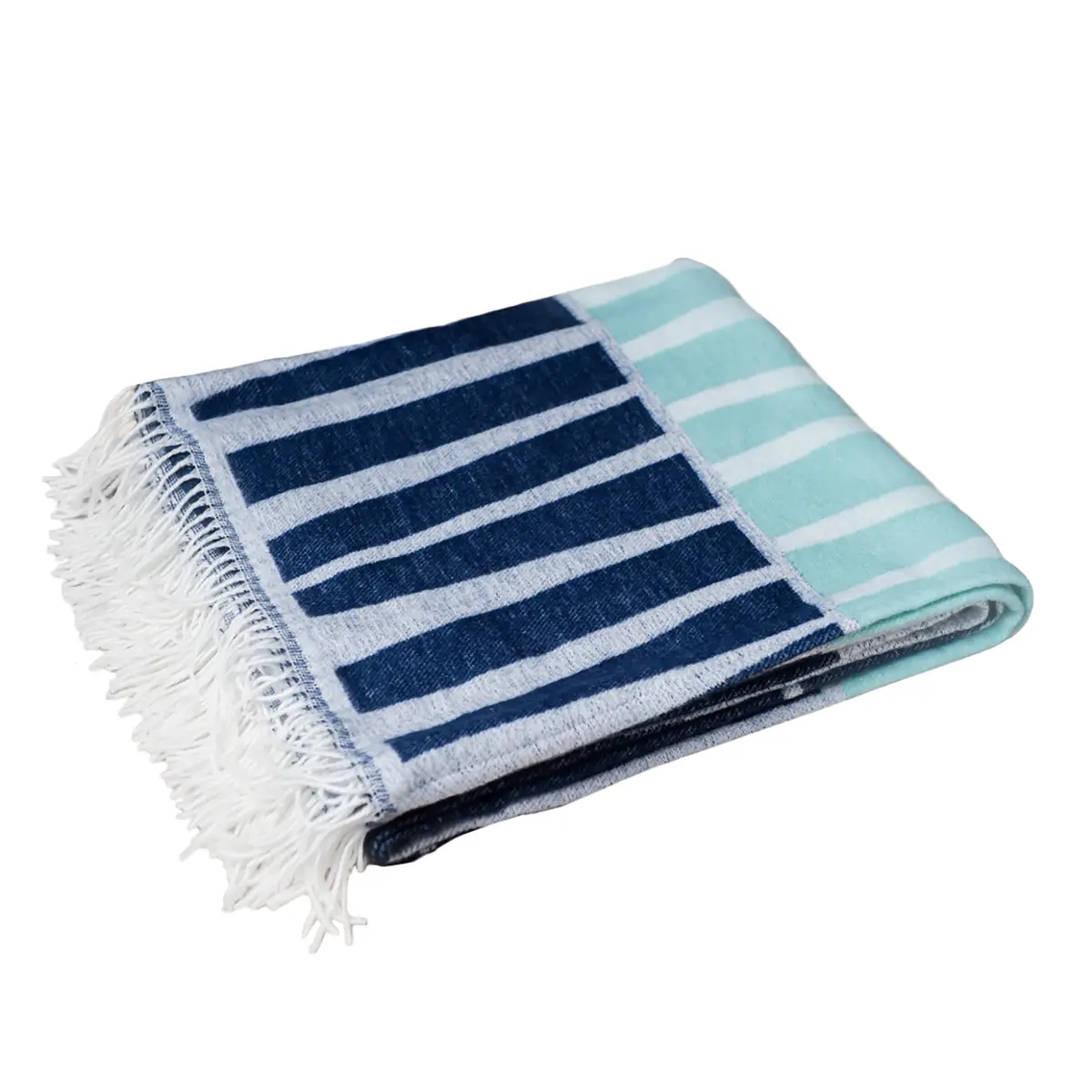 Plaid Amanda Cotton Acacia | Blau