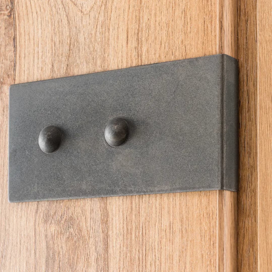 Drehtürenschrank Cork 180cm Braun | Braun