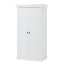 Drehtürenschrank Bergen | Weiß