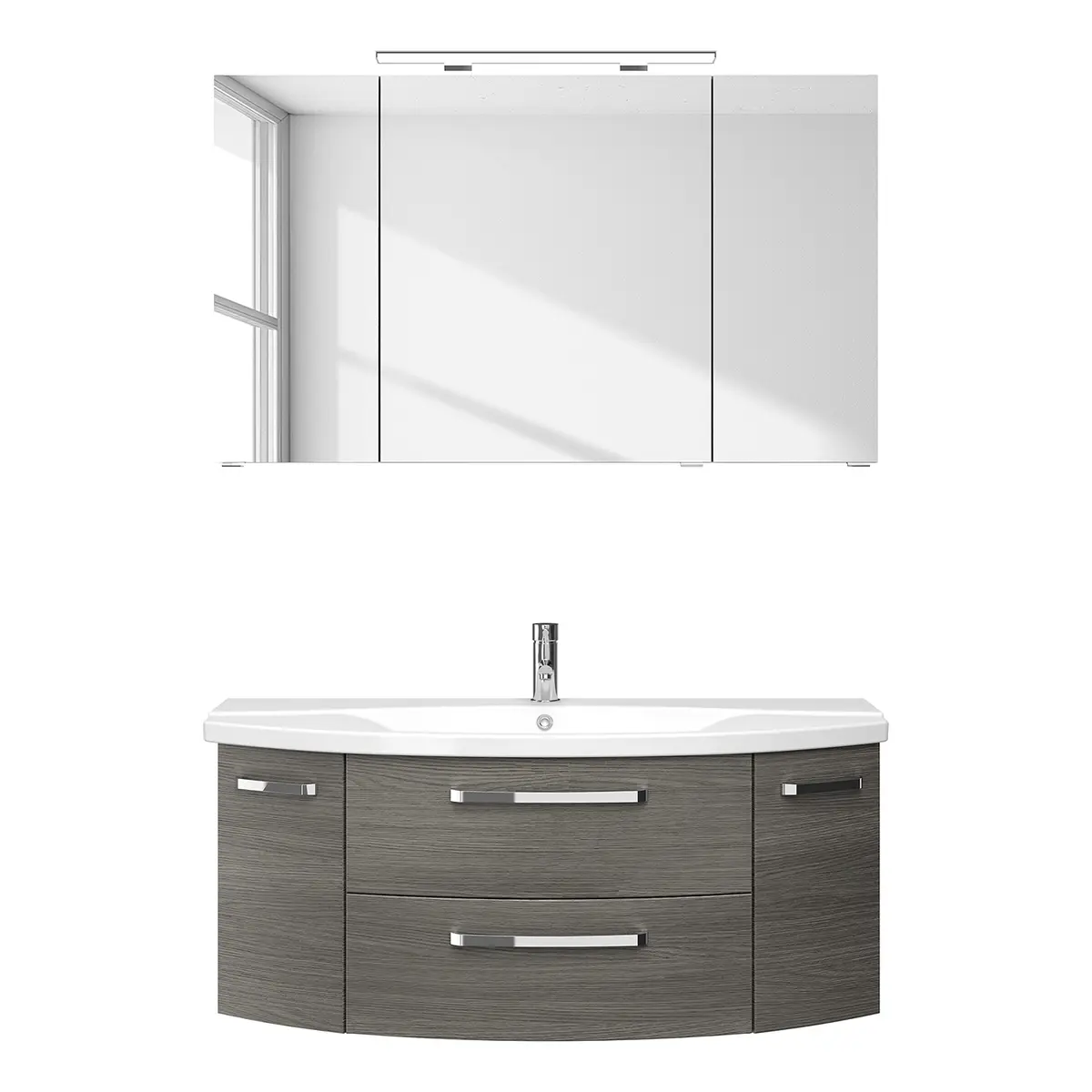 Badezimmerset 4010 III | Grau