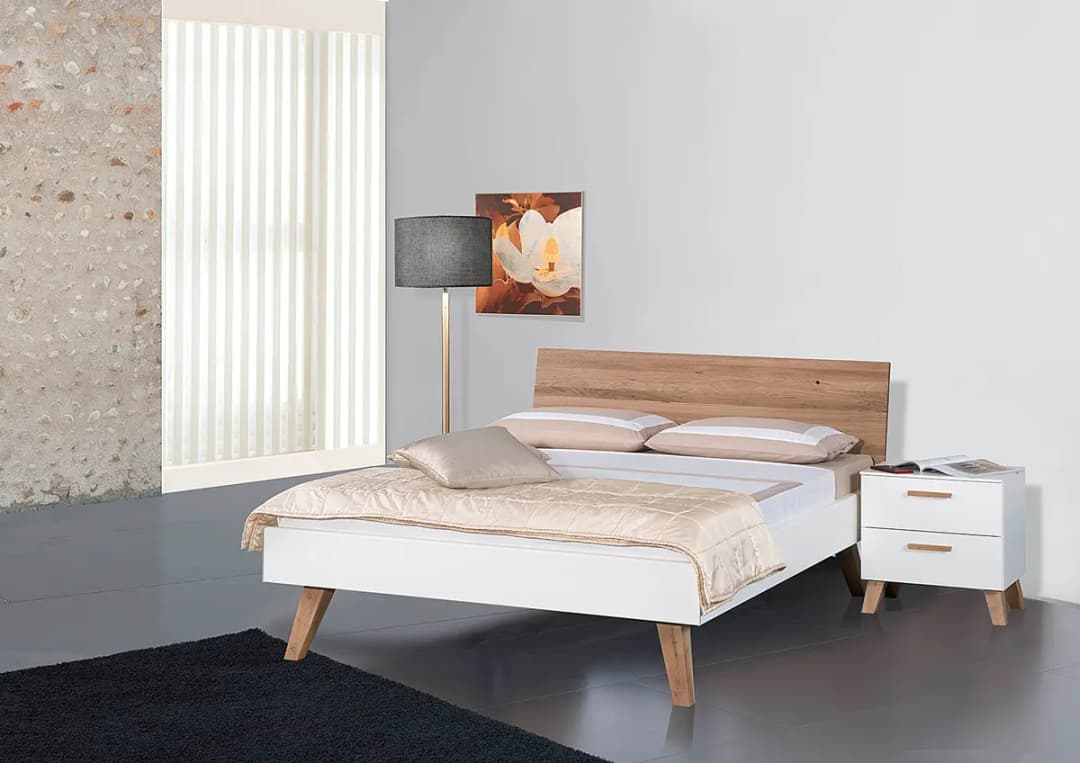 Bettgestell Helsinki 160 x 200cm | Braun