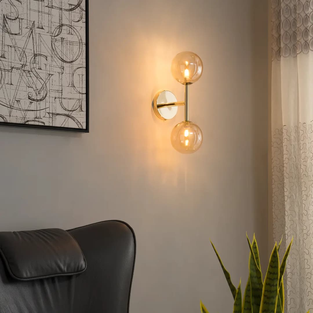 Wandleuchte KJUL | Gold