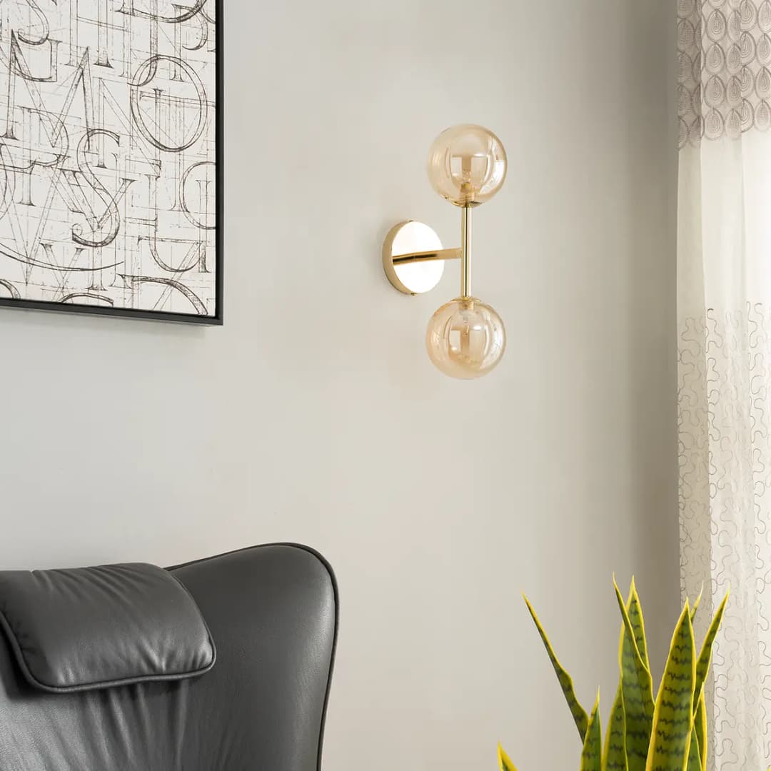 Wandleuchte KJUL | Gold
