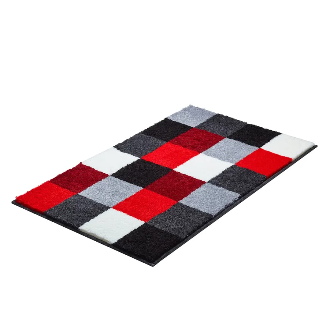 Badematte Bona 80 x 140cm Rot/Chilirot | Rot