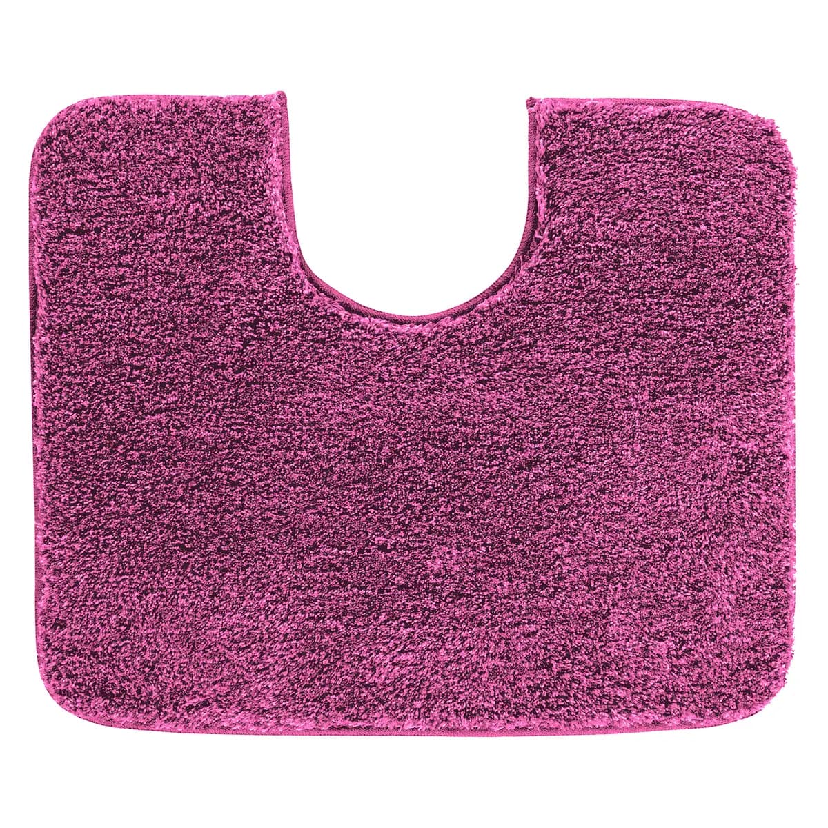WC-Vorleger Melange 50 x 60cm Rot/Fuchsia | Rot