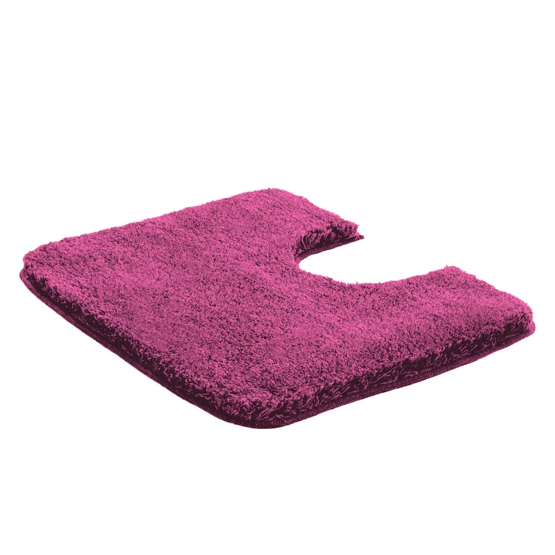 WC-Vorleger Melange 50 x 60cm Rot/Fuchsia | Rot