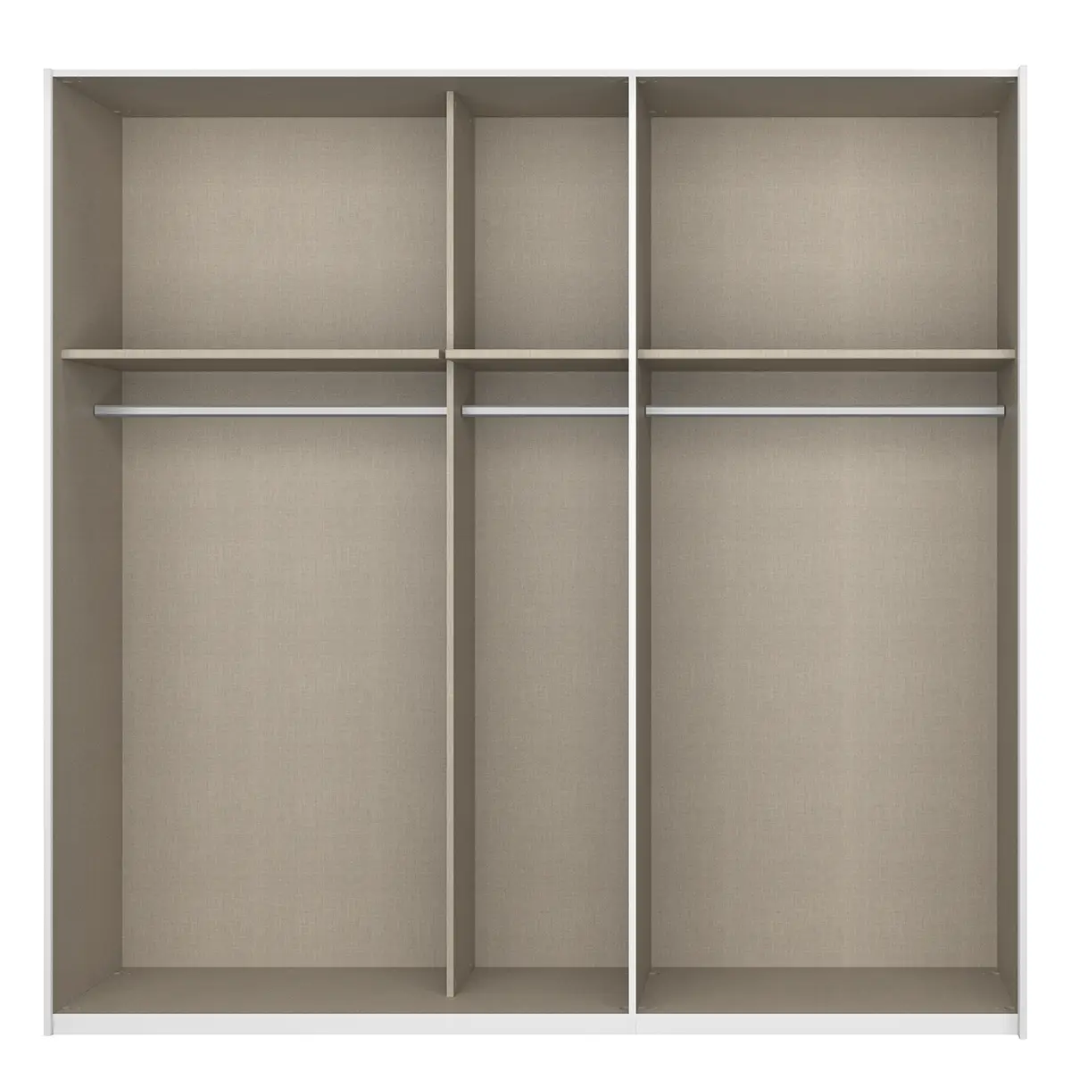 Schwebetürenschrank pure reflect | Mehrfarbig