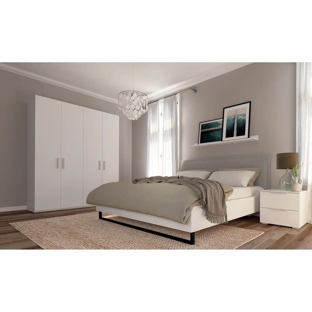 Drehtürenschrank pure | Beige