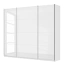 Schwebetürenschrank pure gloss | Weiß