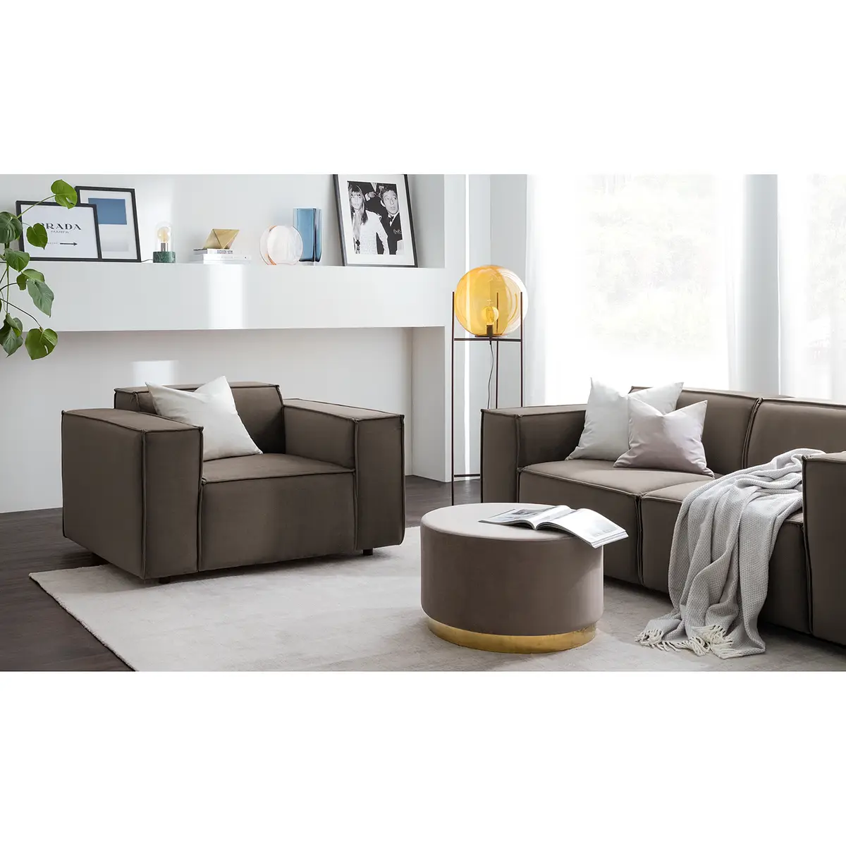 Sessel Shyla | Braun