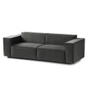2,5-Sitzer Sofa Samt Shyla | Grün