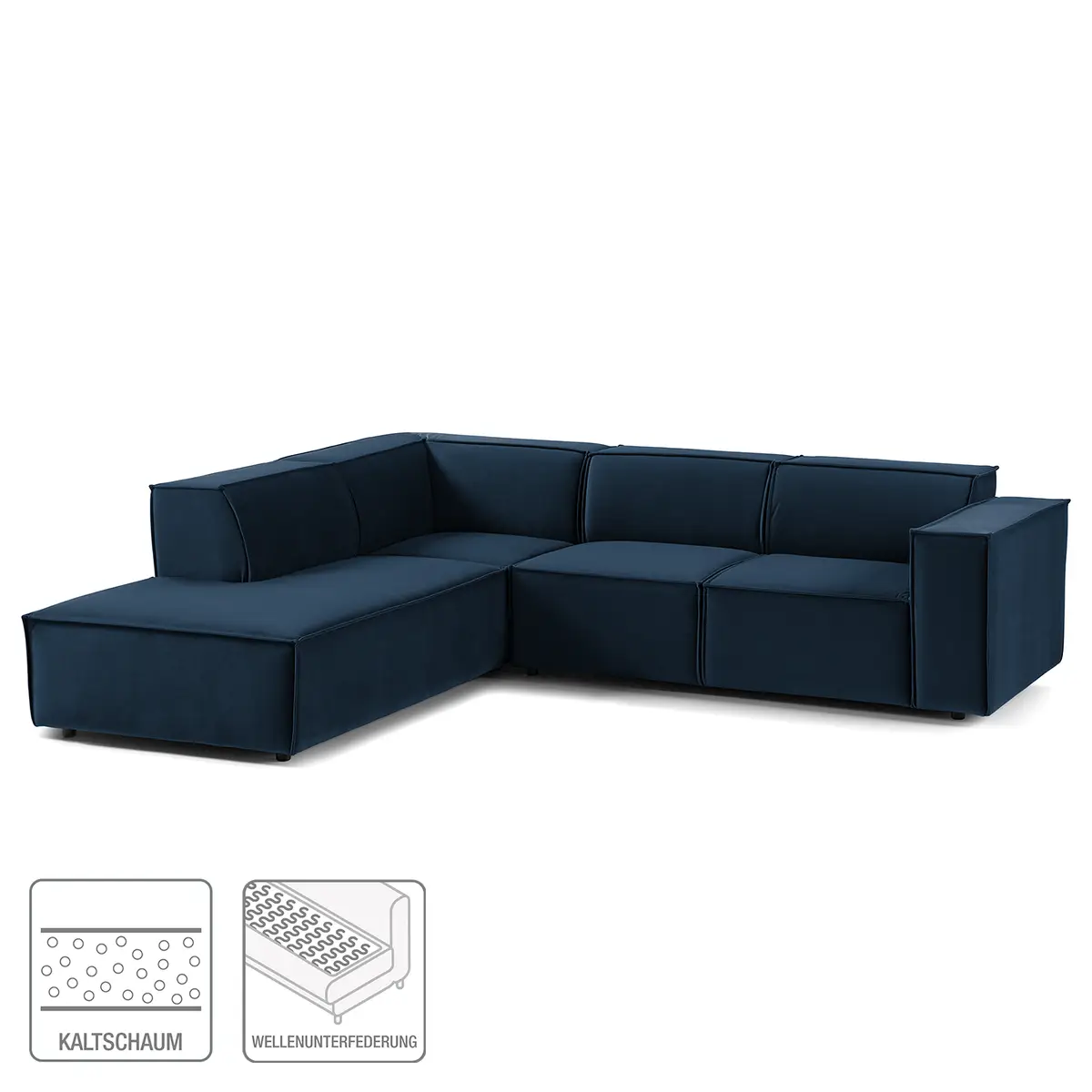 Ecksofa Shyla | Blau