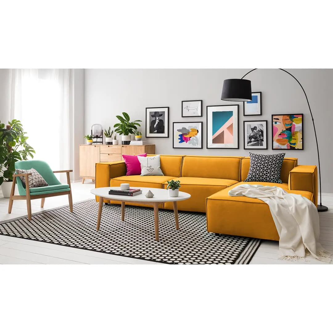Ecksofa Shyla | Gelb