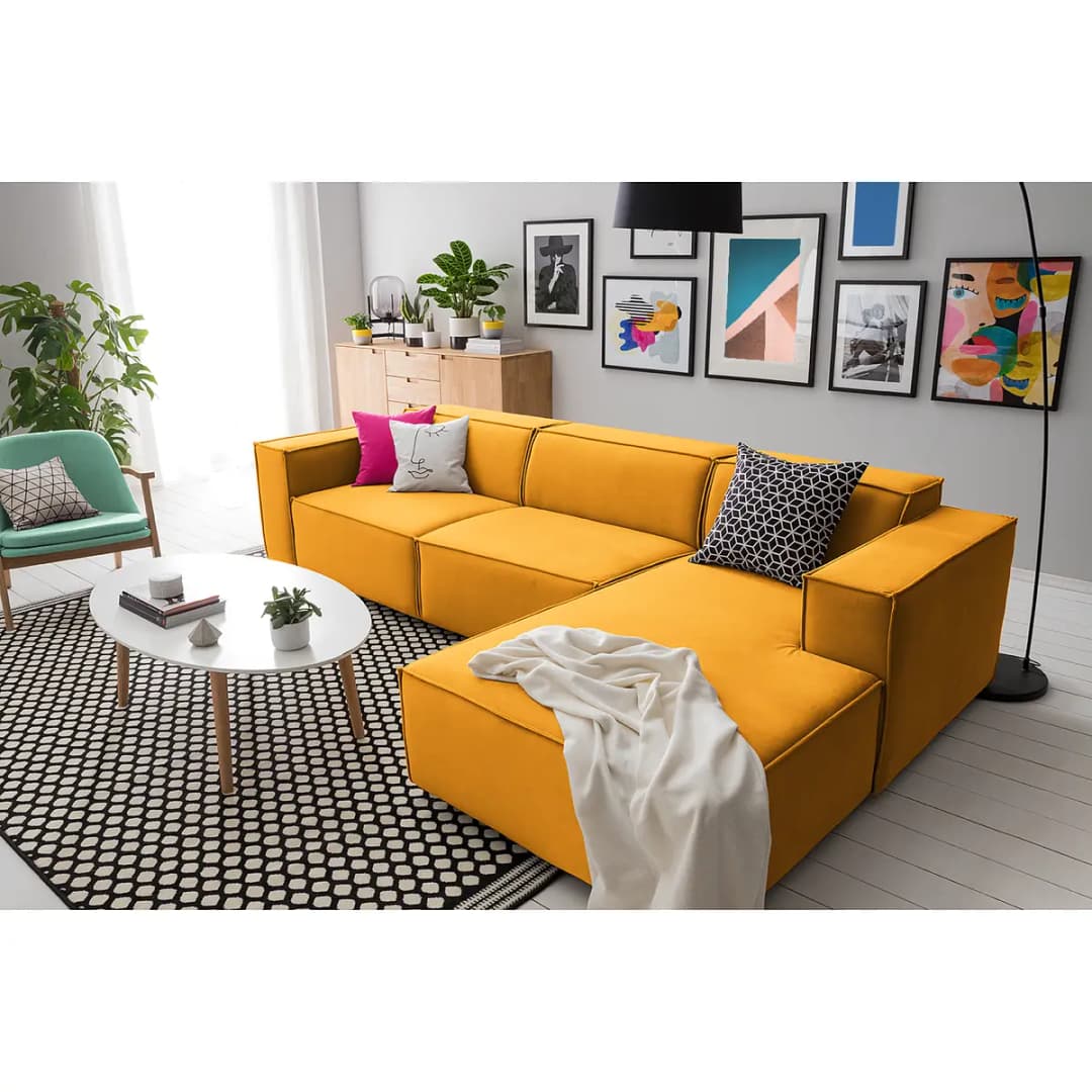Ecksofa Shyla | Gelb