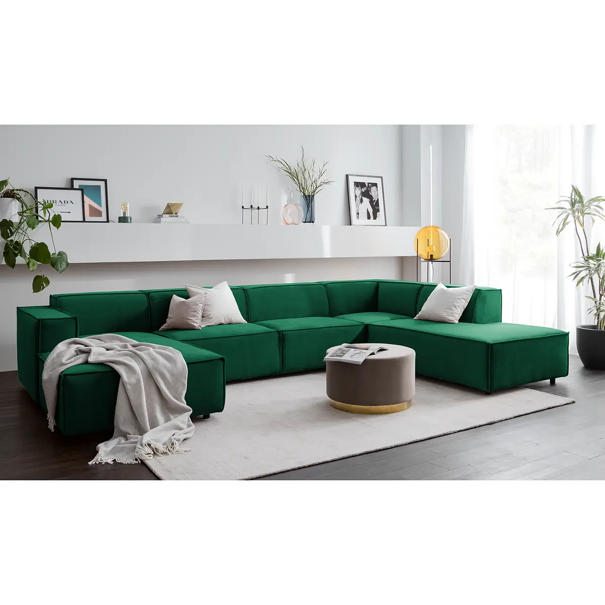 Wohnlandschaft Shyla | Grün