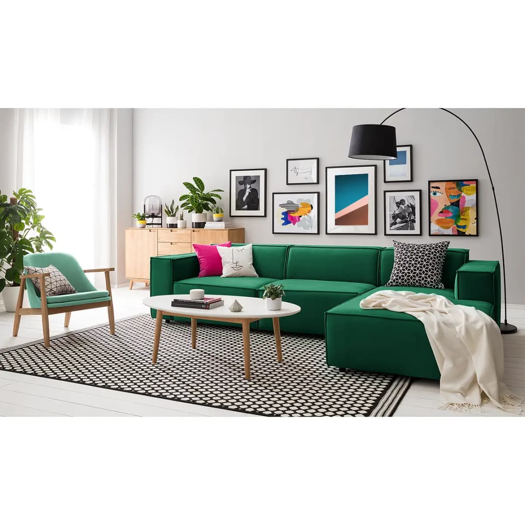 Ecksofa Shyla | Grün