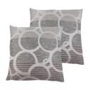 Kissenbezug Conelly 2er-Set | Braun
