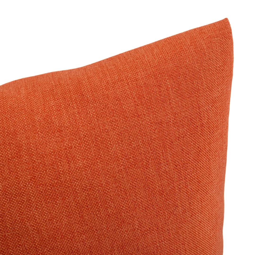 Kissenbezug Milano 2er-Set Orange 50 x 50cm Kunstfaser | Orange