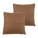 Kissenbezug Dallas 2er-Set | Braun