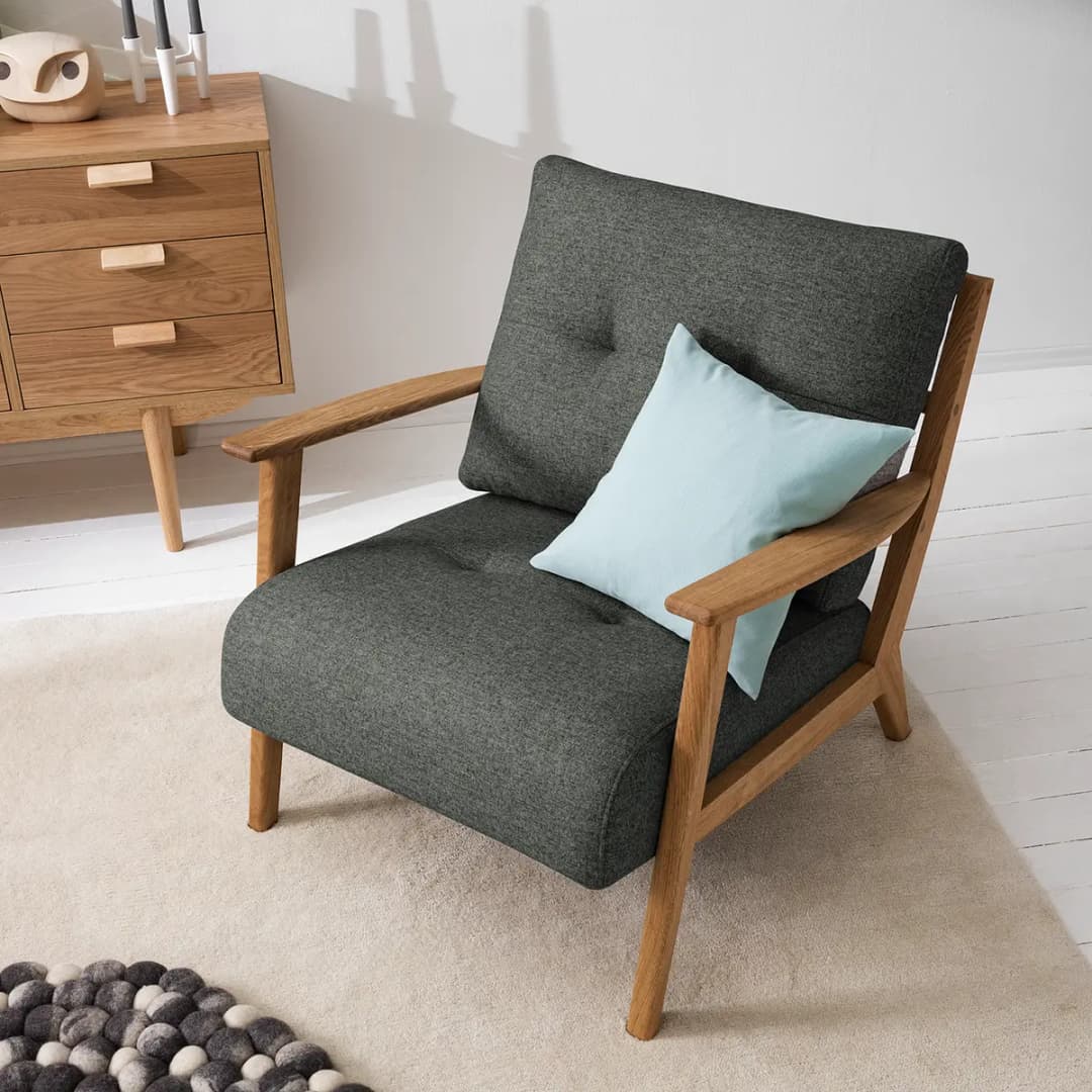 Sessel Inze | Grau