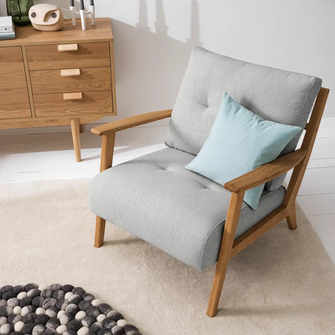 Sessel Saia | Grau